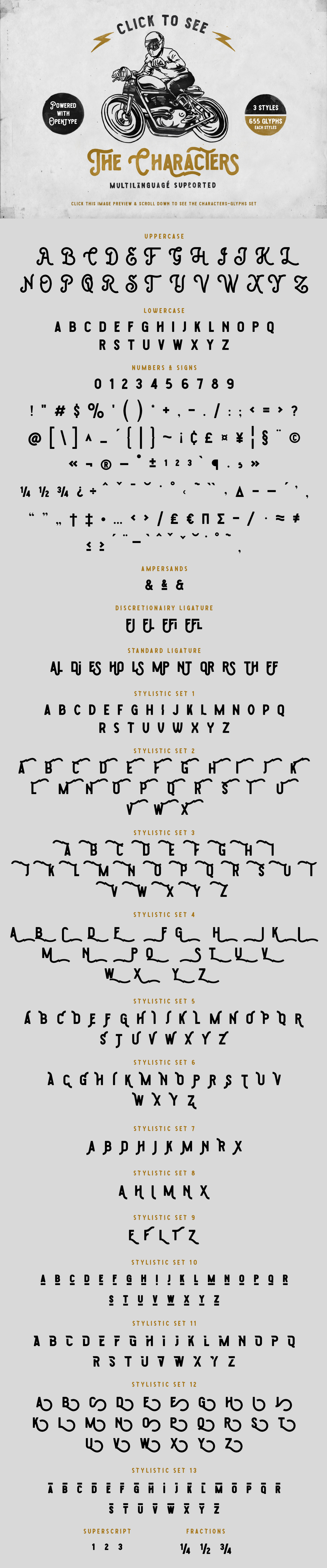 Metalsmith Font