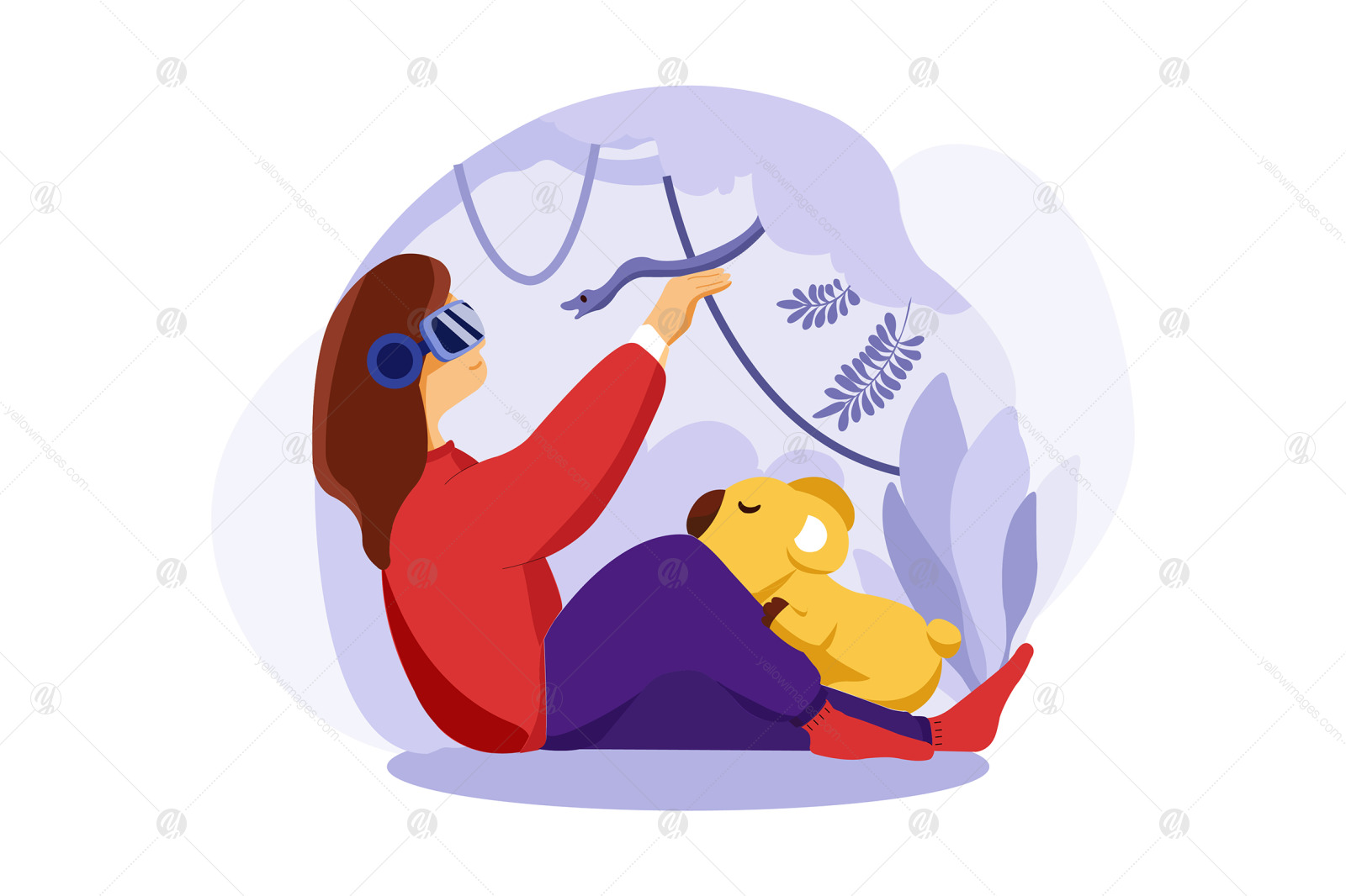 M421_Virtual Reality Illustration Pack M421_Virtual Reality Illustration Pack