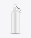 Matte Thermos Bottle Mockup