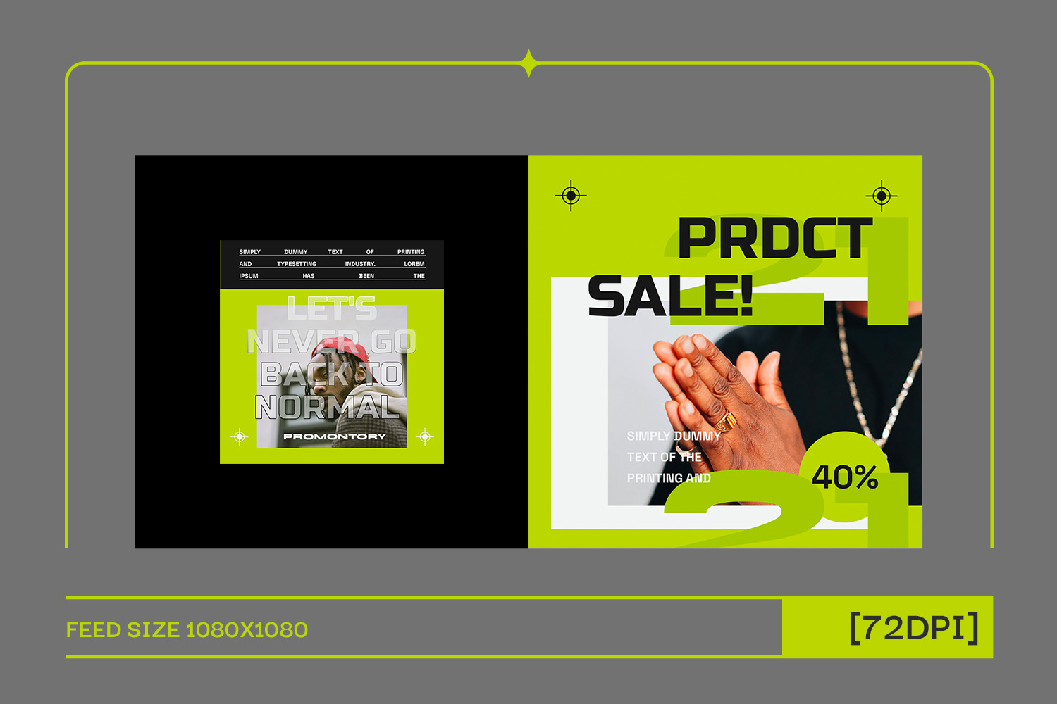 Promotory Instagram Template
