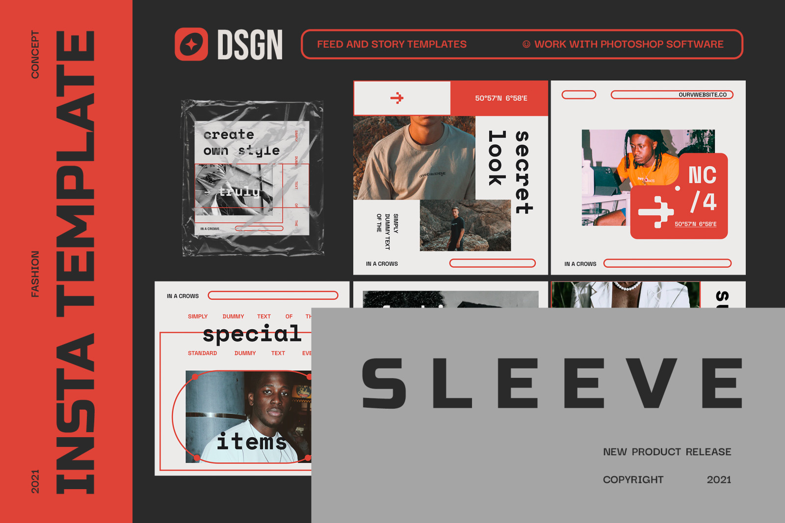 Sleeve Instagram Template