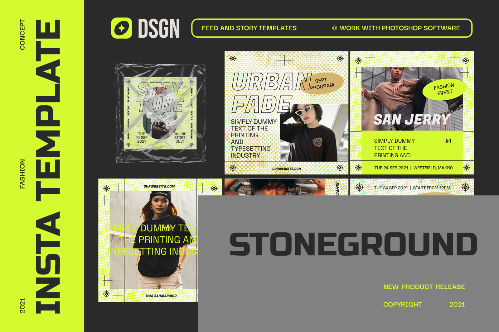 Stoneground Instagram Template