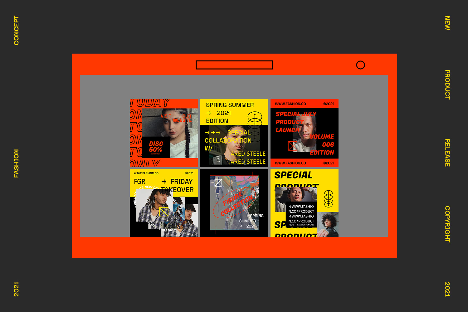 Figure Instagram Template