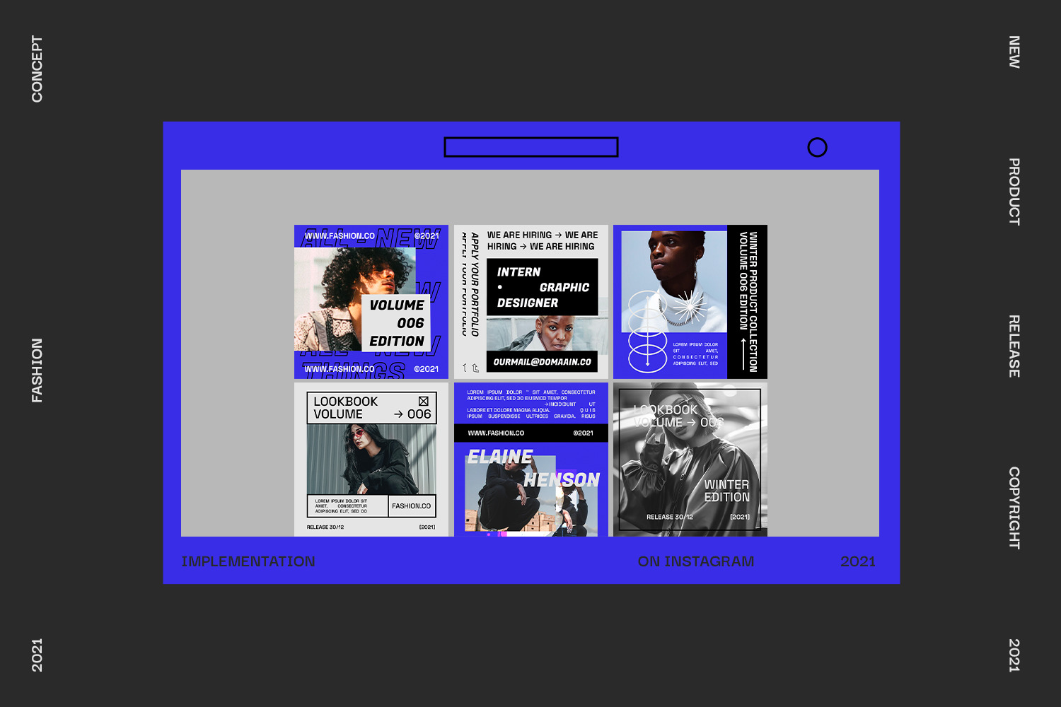 Blaze Instagram Template