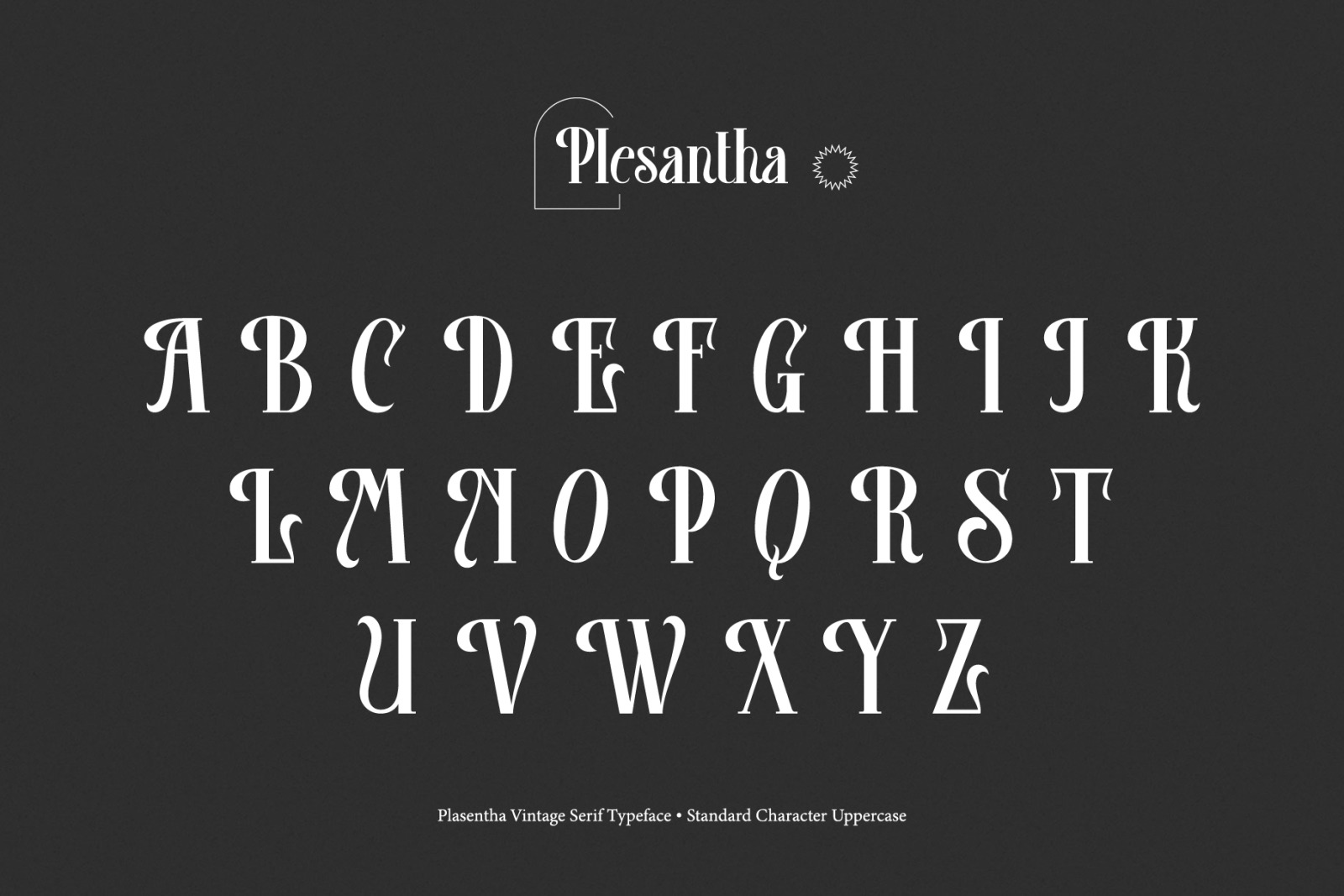 Plesantha Font