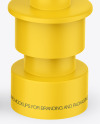 Opened Matte Nasal Spray Bottle Mockup