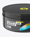 Matte Cosmetic Jar Mockup