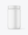 Matte Plastic Jar Mockup Matte Plastic Jar Mockup