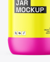 Matte Plastic Jar Mockup Matte Plastic Jar Mockup