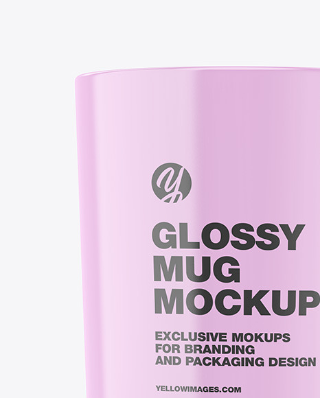 Glossy Mug Mockup