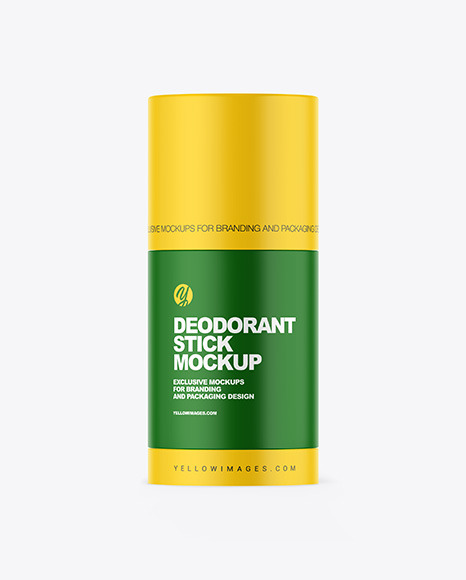 Matte Deodorant Mockup