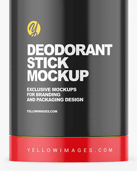 Glossy Deodorant Mockup