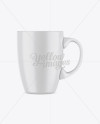 Textured Mug Mockup - Front View