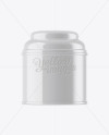 Glossy Storage Jar Mockup