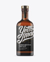 Amber Glass Bottle Mockup Amber Glass Bottle Mockup