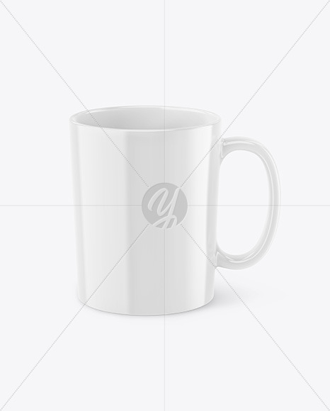 Glossy Mug Mockup