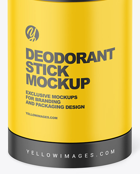 Matte Deodorant Mockup