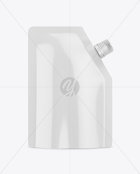 Glossy Stand-Up Pouch Mockup