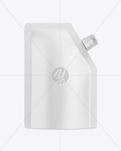 Matte Stand-Up Pouch Mockup