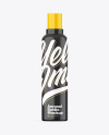 Glossy Aerosol Bottle Mockup