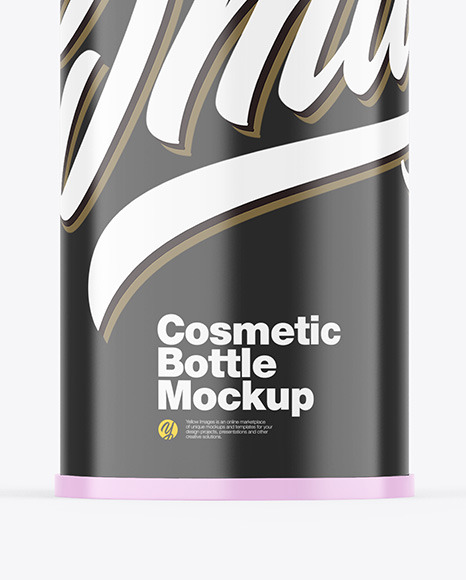 Glossy Cosmetic Bottle Mockup