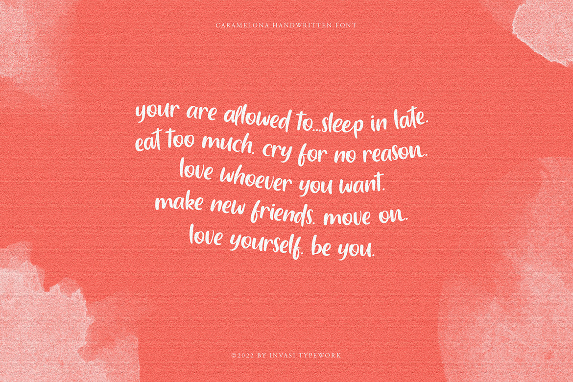 Caramelona - Organic Handwritten Caramelona - Organic Handwritten
