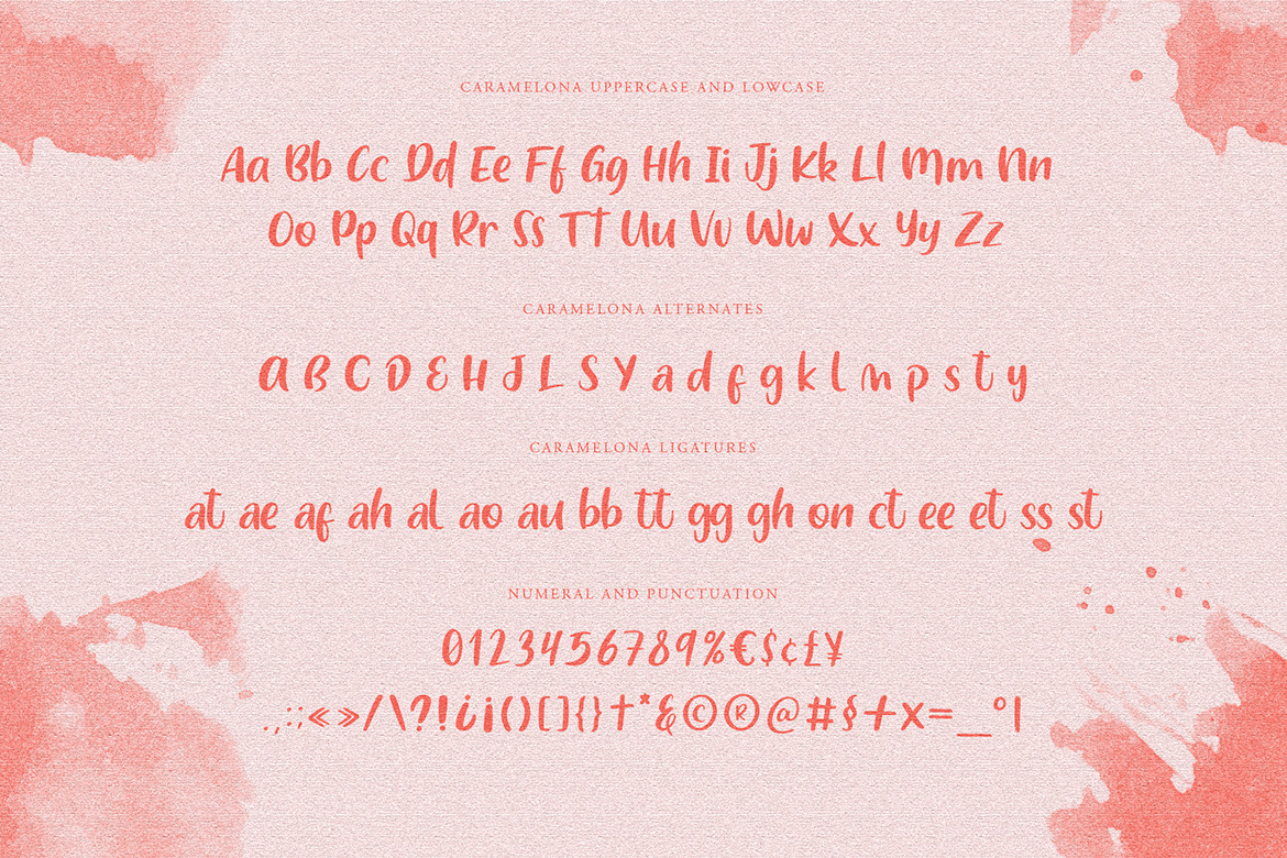 Caramelona - Organic Handwritten Caramelona - Organic Handwritten