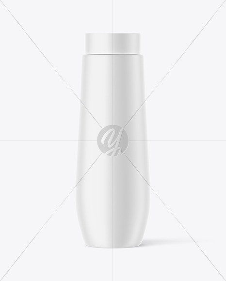 Matte Plastic Bottle Mockup