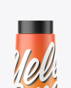 Matte Plastic Bottle Mockup