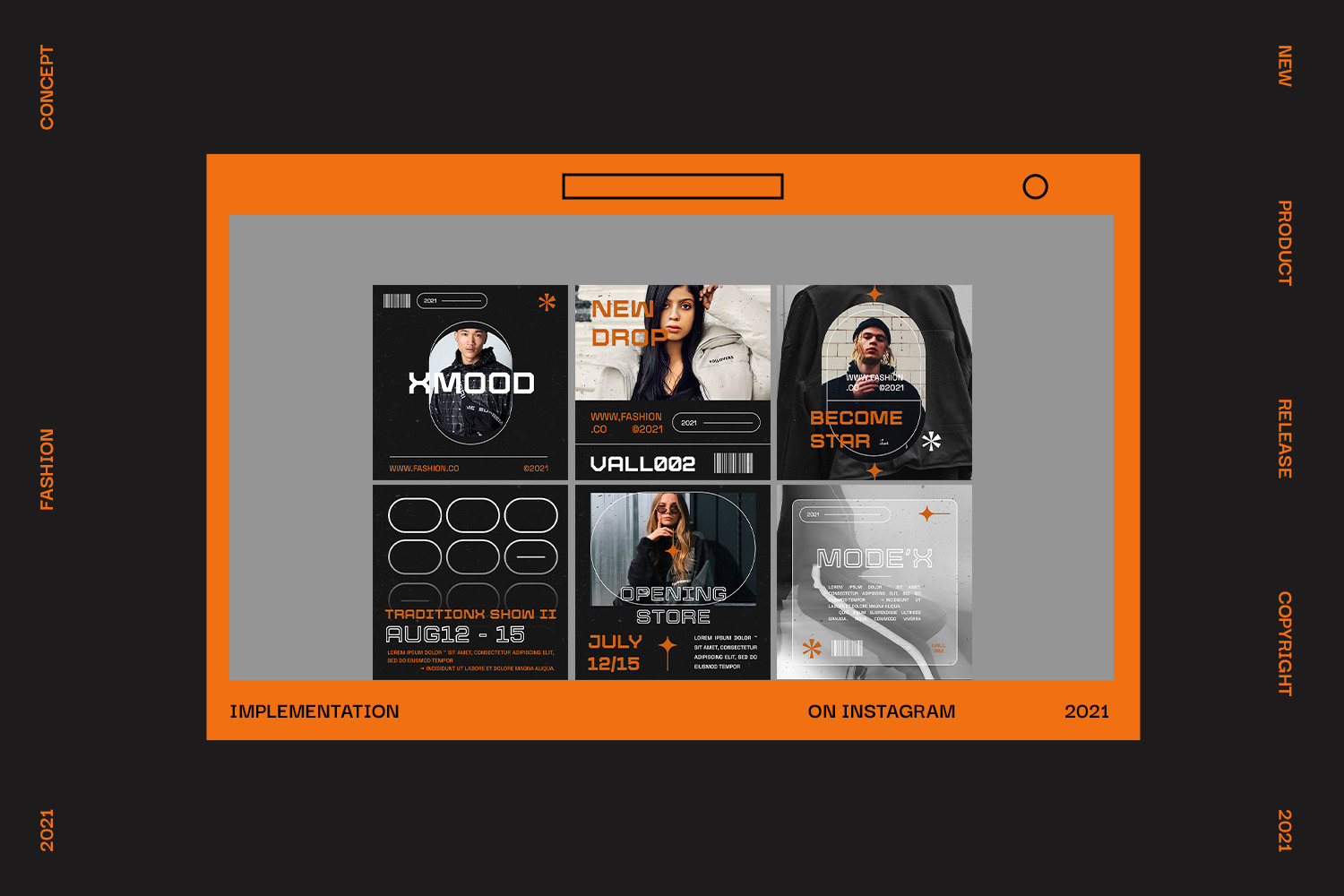 TraditionX Instagram Template