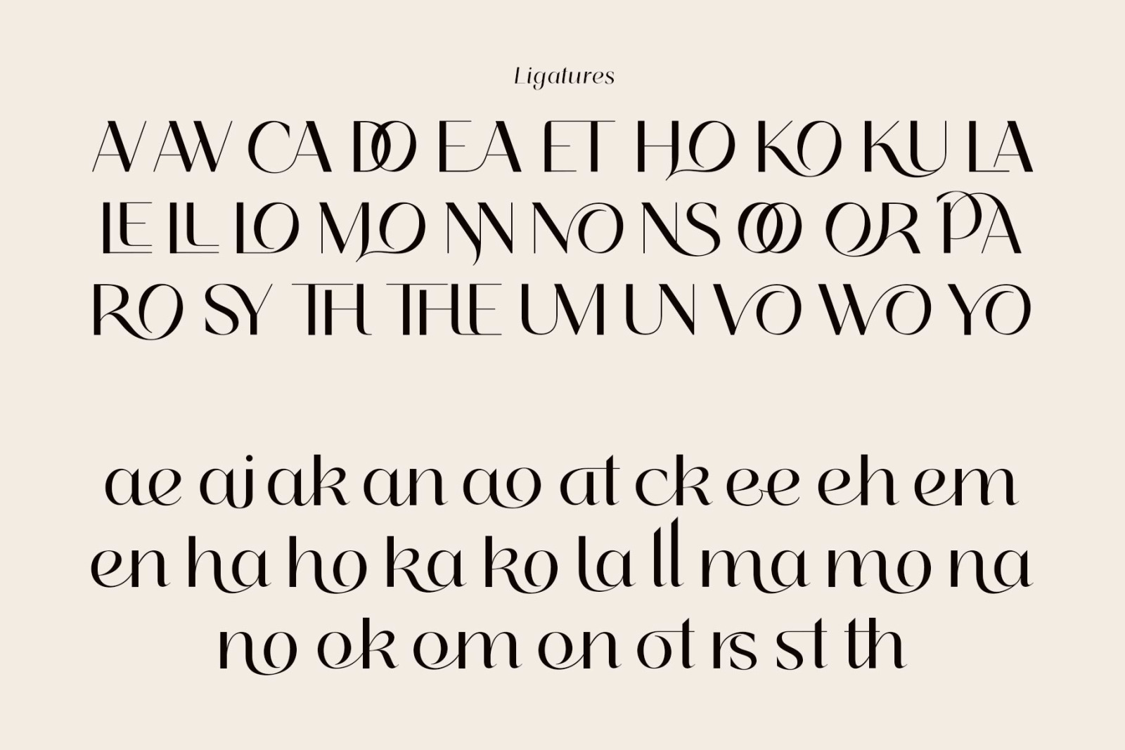 Rosehot Typeface