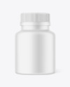 Matte Plastic Bottle Mockup