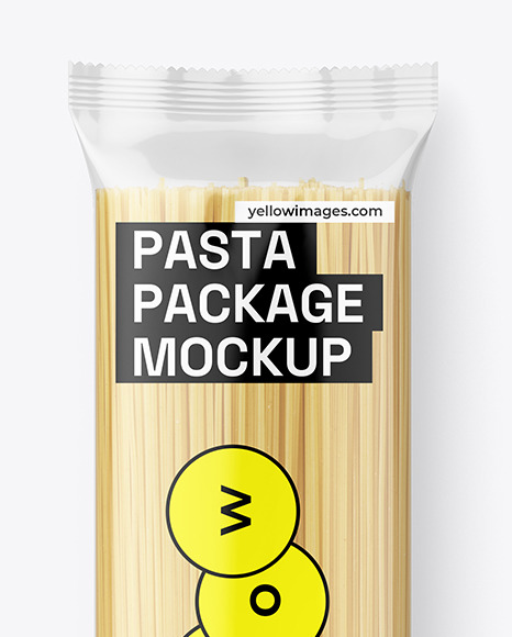 Spaghetti Package Mockup