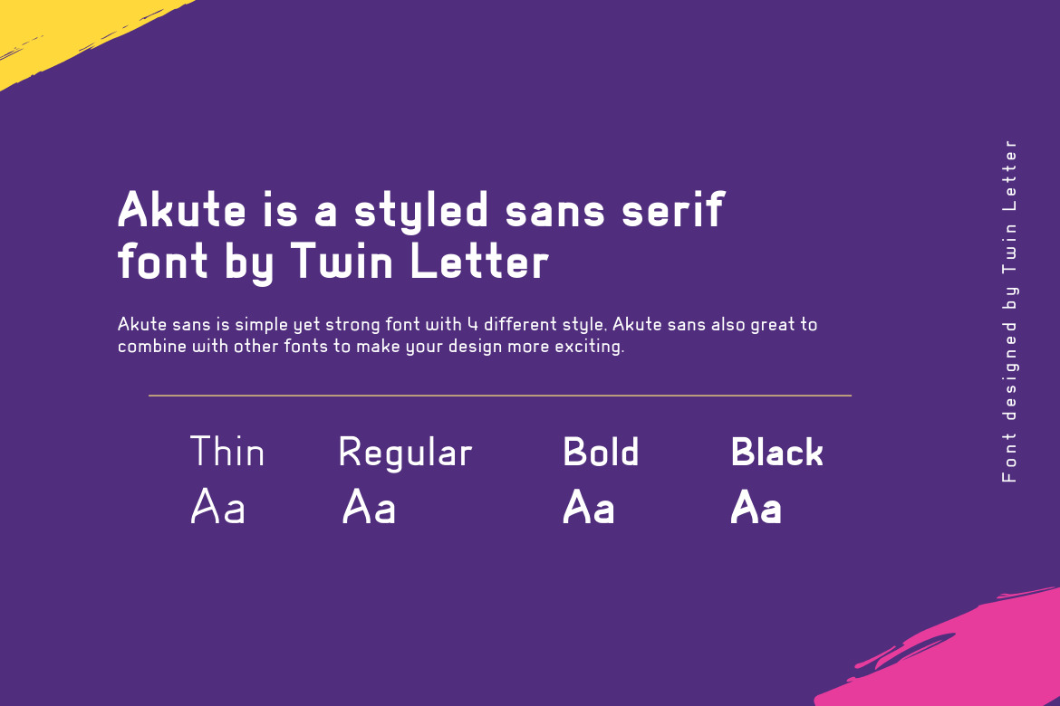 Akute Font Akute Font