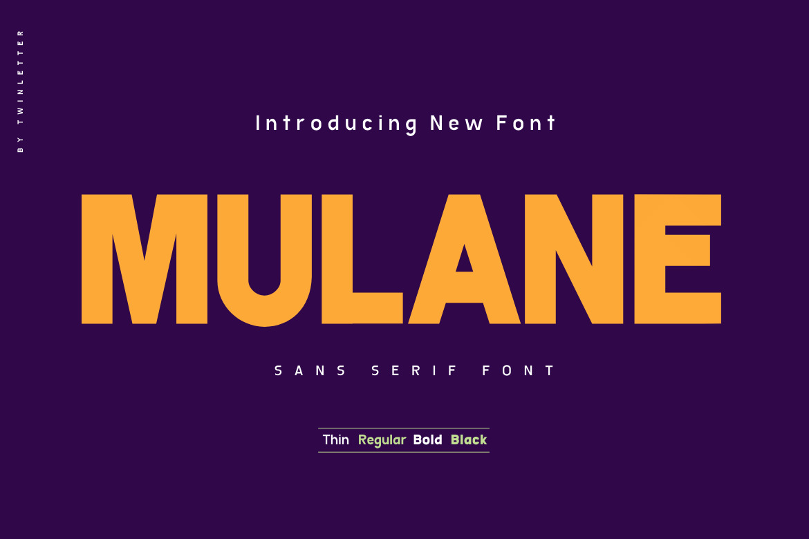 Mulane Font Mulane Font
