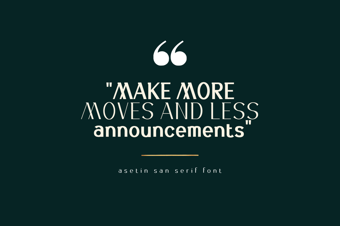 Asetin Font Asetin Font