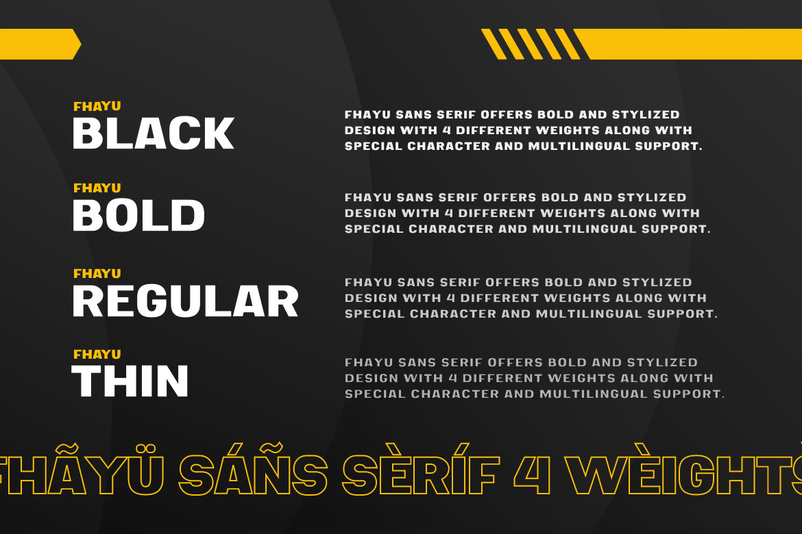 Fhayu Font Fhayu Font
