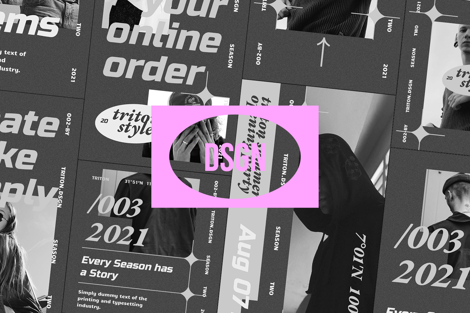 Triton Instagram Template Triton Instagram Template