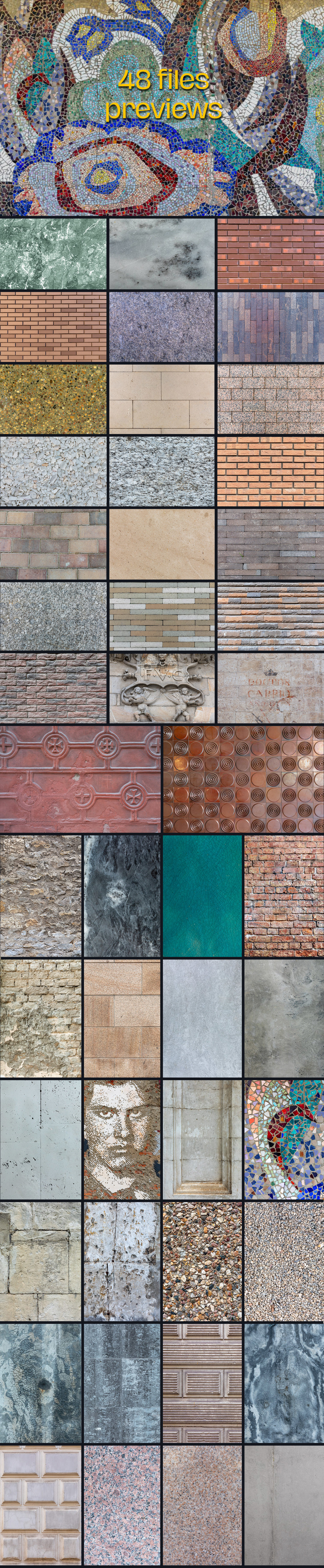 Stone Age II - 100 stones textures Stone Age II - 100 stones textures