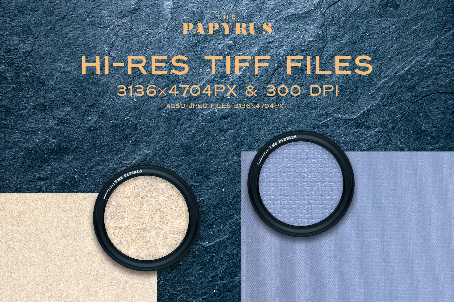 The Papyrus - 65 Paper Textures