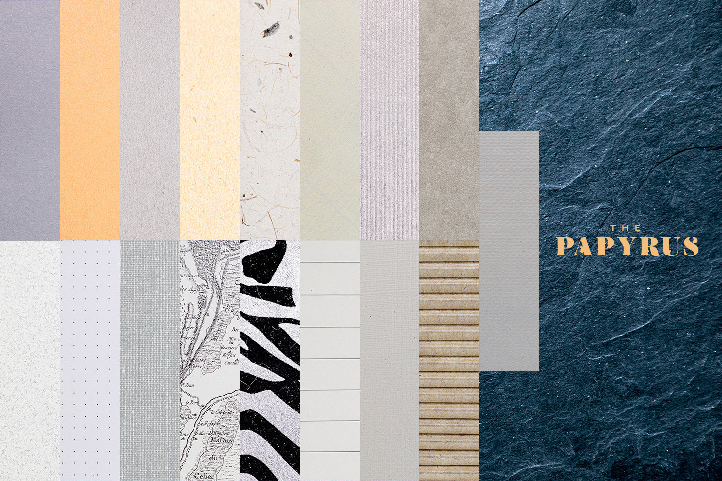 The Papyrus - 65 Paper Textures The Papyrus - 65 Paper Textures