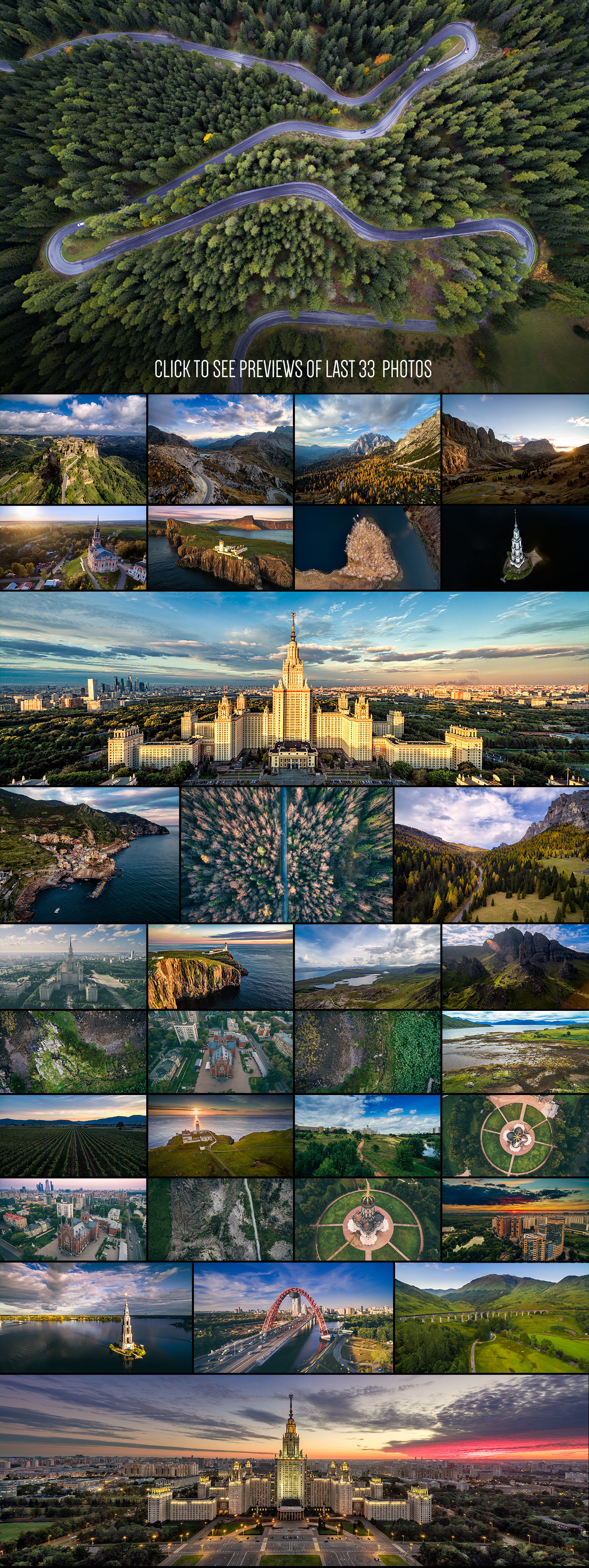 The Air - aerial photographs pack