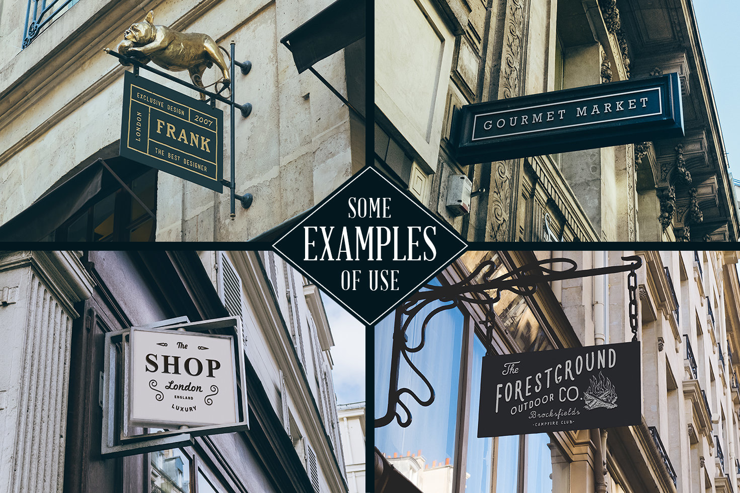 50 Signs mockups 50 Signs mockups