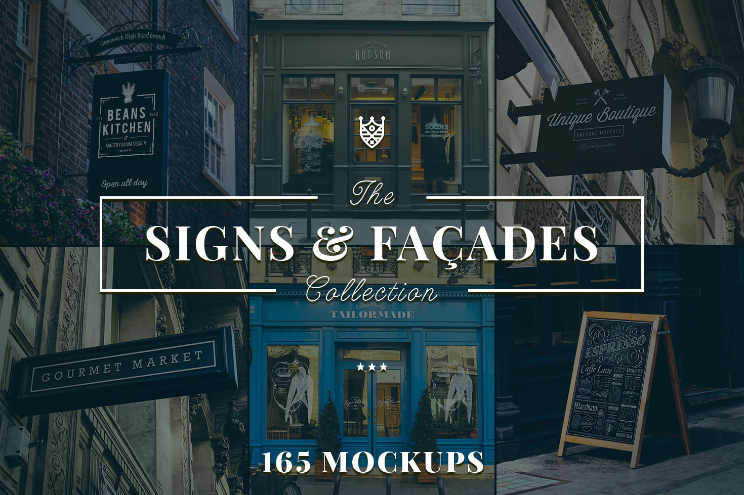 165 Signs &amp; Facades Collection