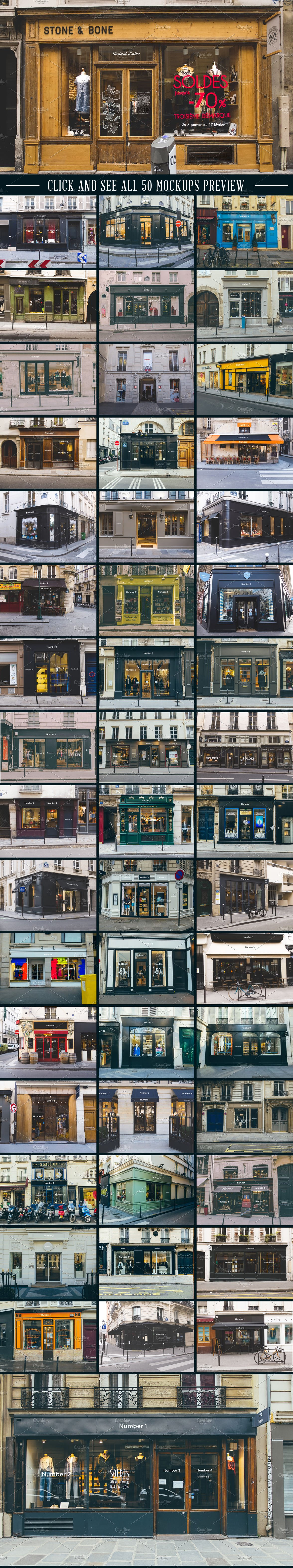 165 Signs &amp; Facades Collection