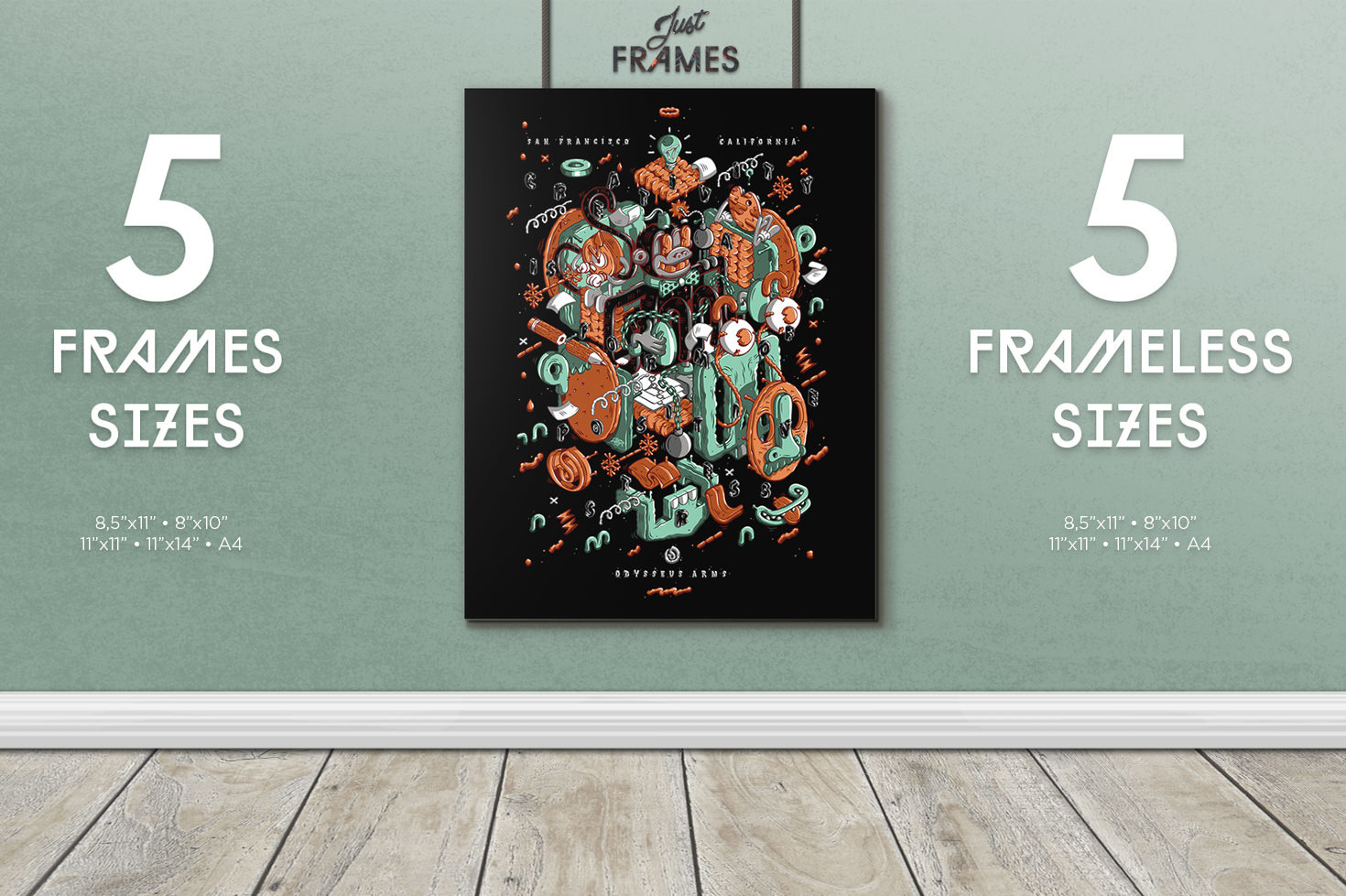 Just Frames - Frames Mockups