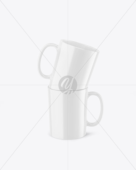 Glossy Mug Mockup