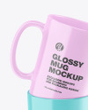 Glossy Mug Mockup