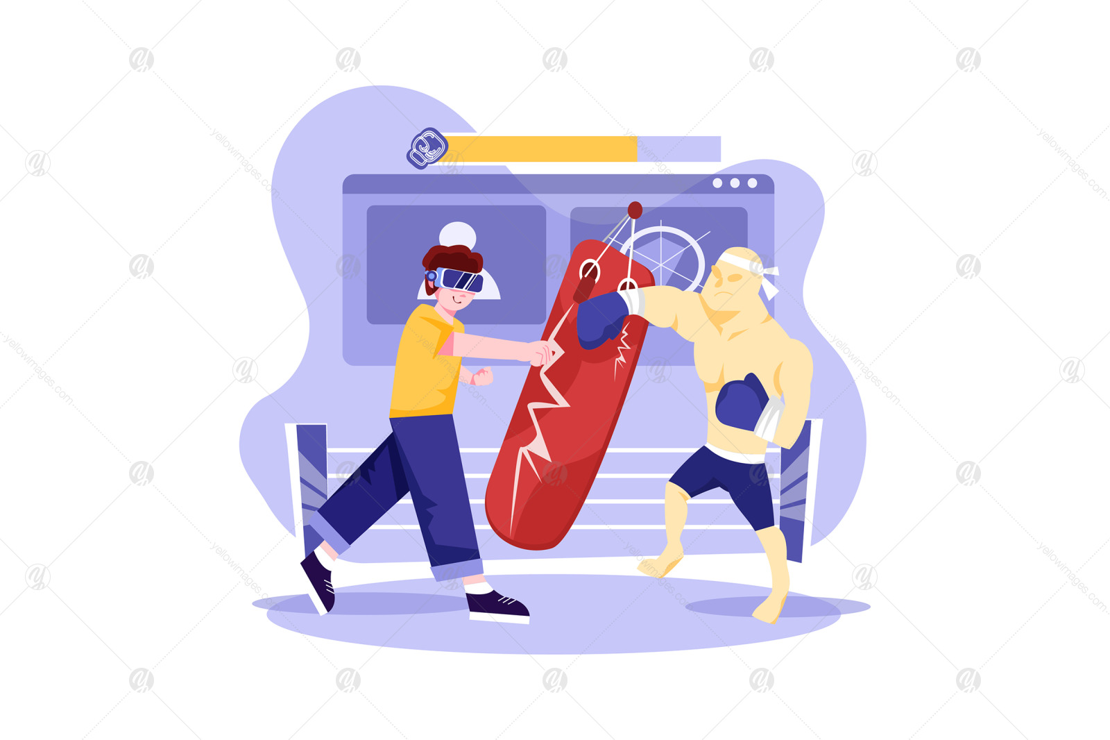 M408_Metaverse Illustration Pack M408_Metaverse Illustration Pack