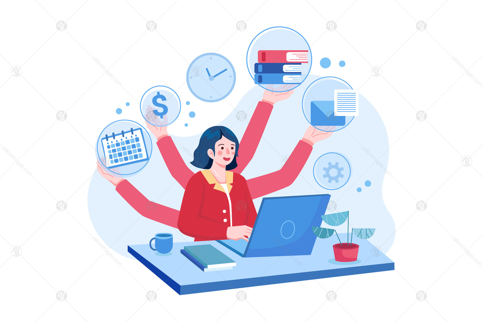 M434_Business Activities Illustration Pack M434_Business Activities Illustration Pack